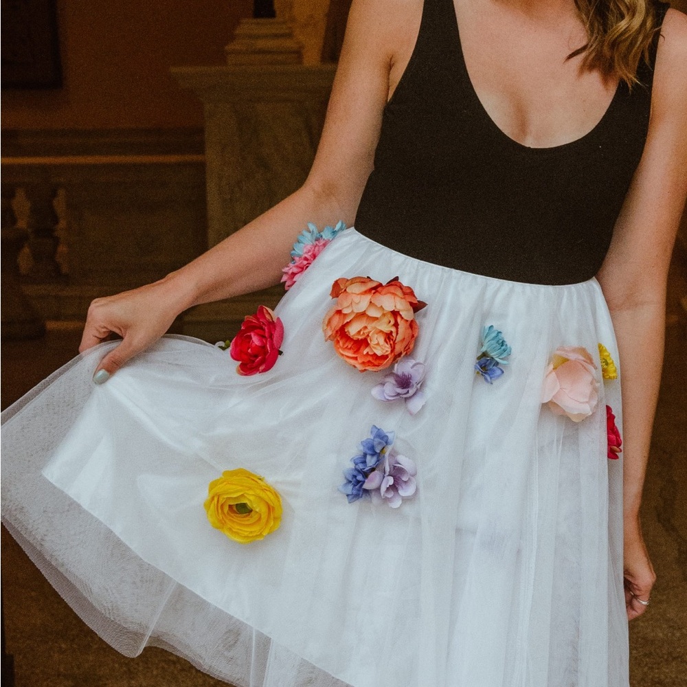 DIY ME! Floral Skirt